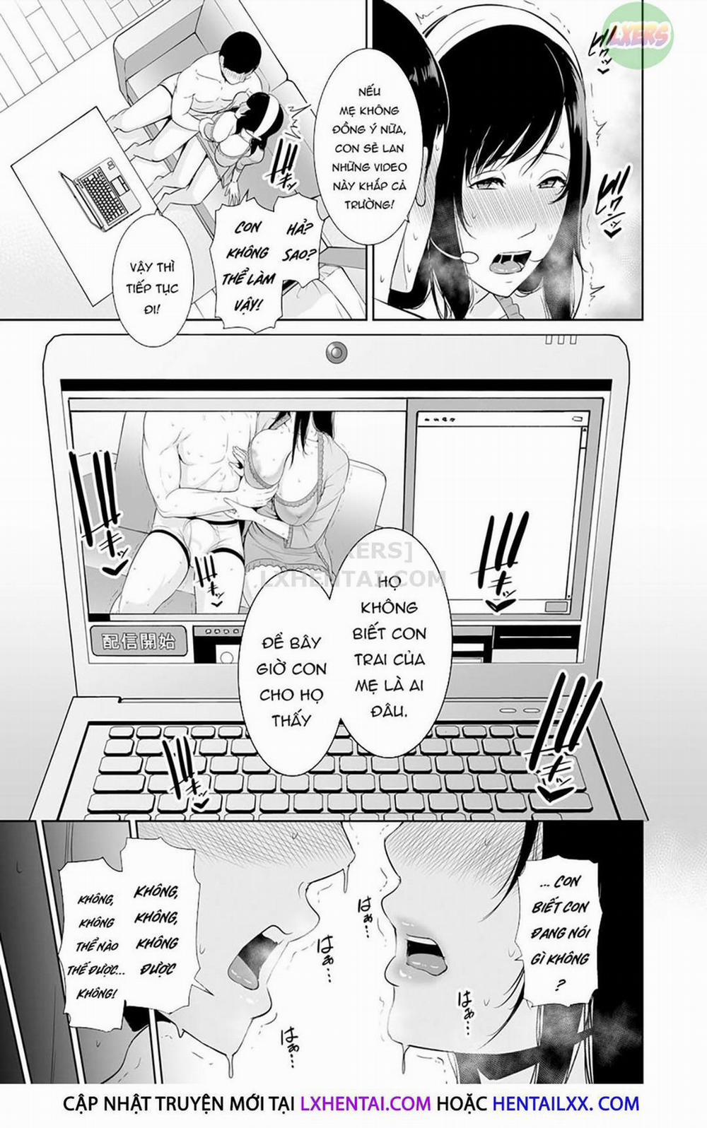 Người Mẹ Đơn Thân Livestream Về Đêm Oneshot trang 28