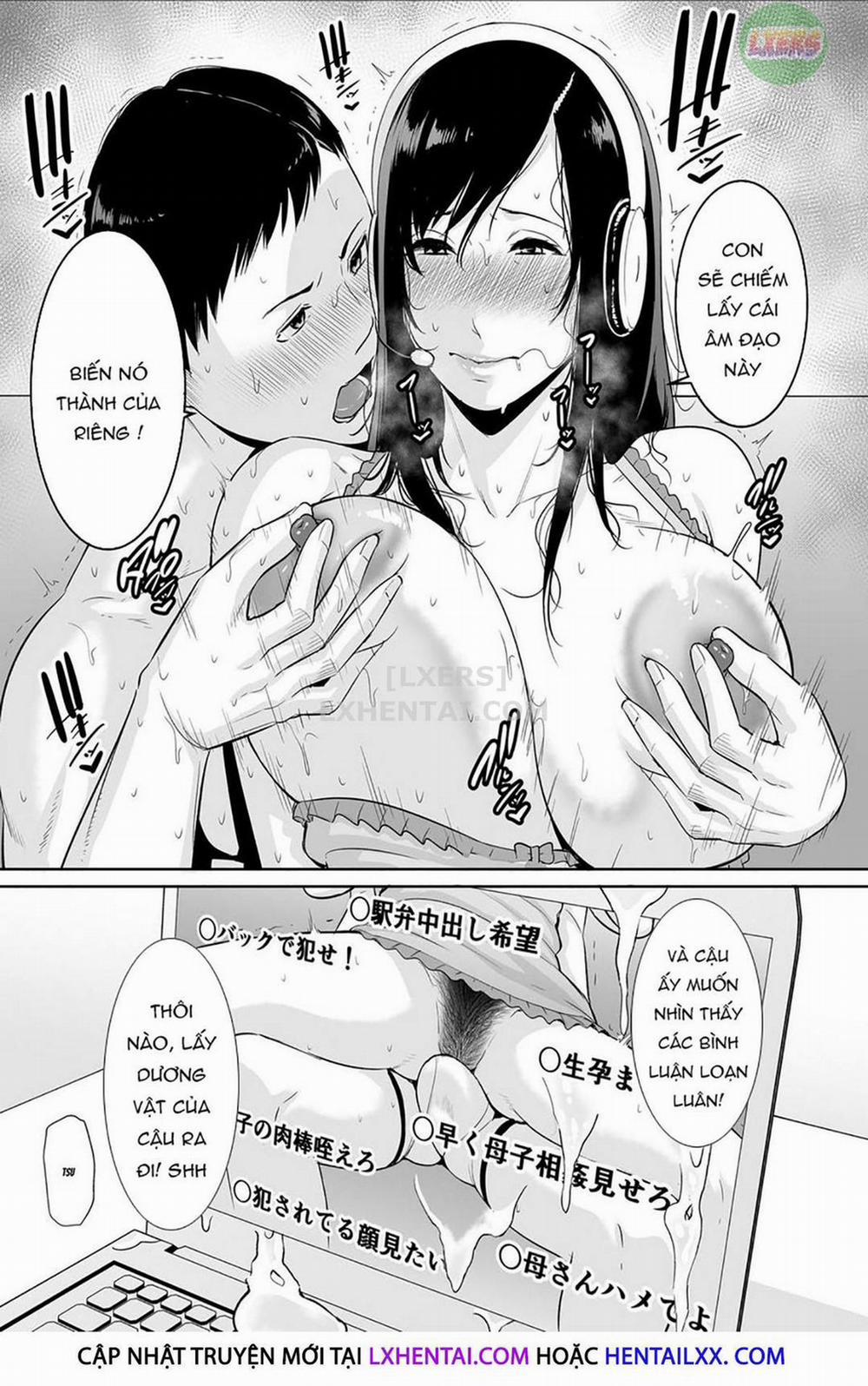 Người Mẹ Đơn Thân Livestream Về Đêm Oneshot trang 38
