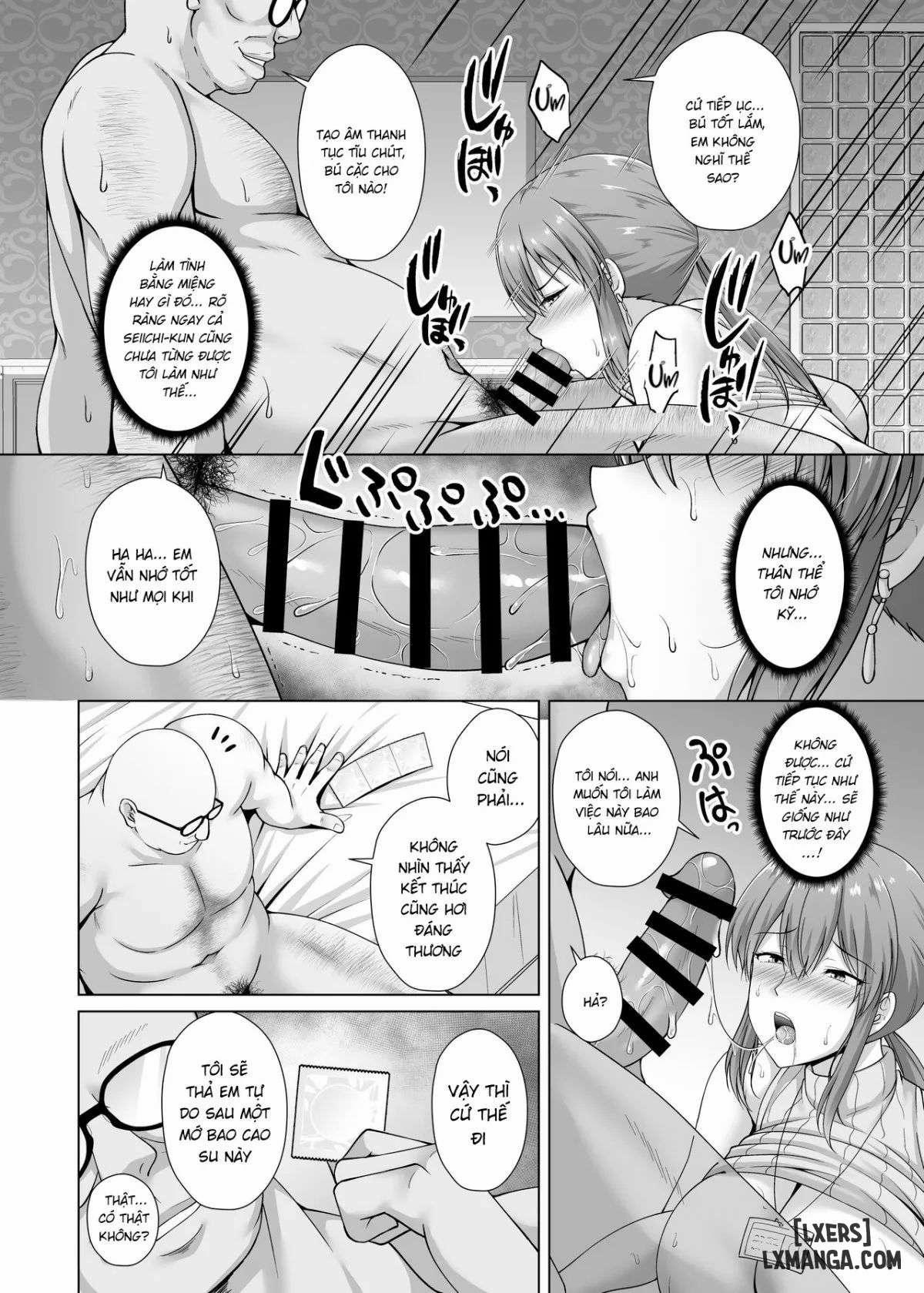 Người phụ nữ đã kết hôn lại sa vào tay ông chủ của mình 1 trang 15