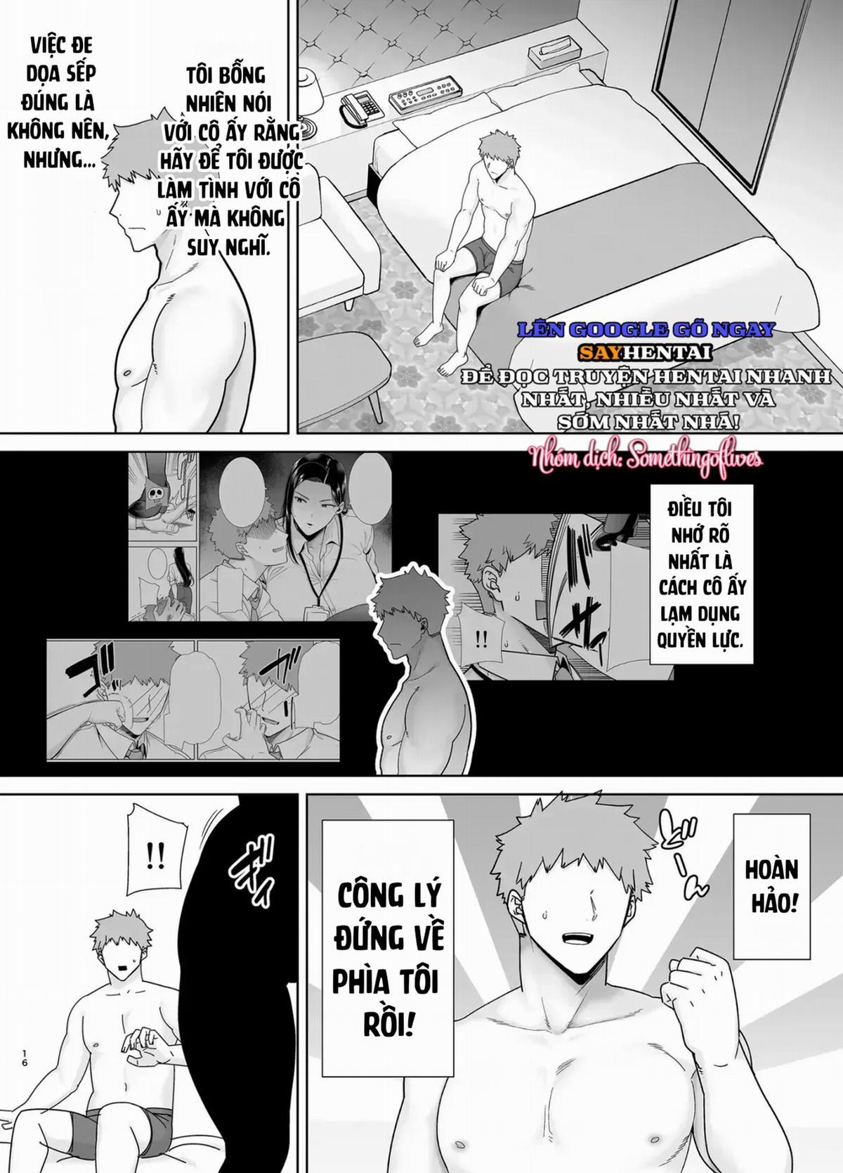 Người sếp thích thao túng quyền lực và cấp dưới làm việc quá sức của cô ấy phần 1 1 trang 14