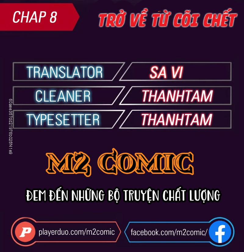 Người Trở Về Từ Cõi Chết Chương 8 Trang 2