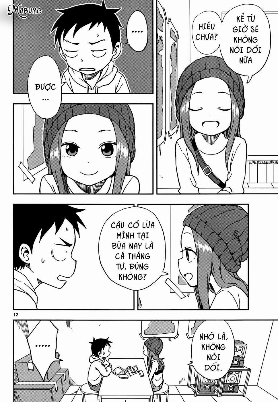 Nhất Quỷ Nhì Ma, Thứ Ba Takagi 77 trang 12