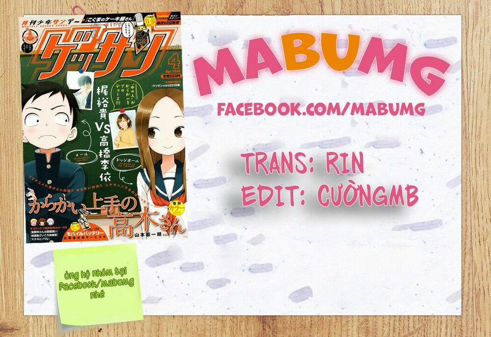 Nhất Quỷ Nhì Ma, Thứ Ba Takagi 80 trang 18