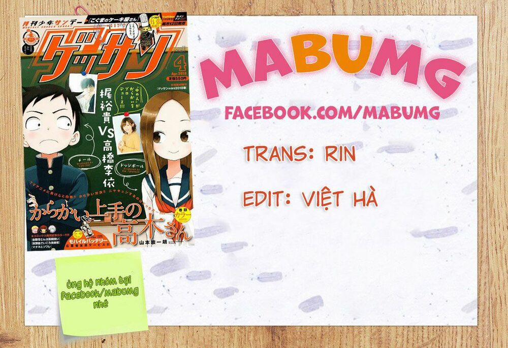 Nhất Quỷ Nhì Ma, Thứ Ba Takagi 84 trang 17