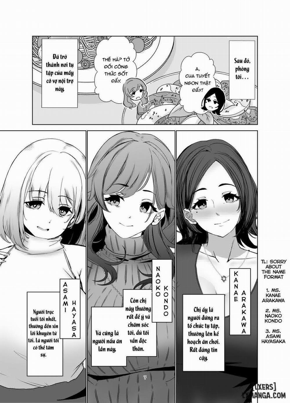 Những bà nội trợ ở chung cư khát tình Oneshot trang 5