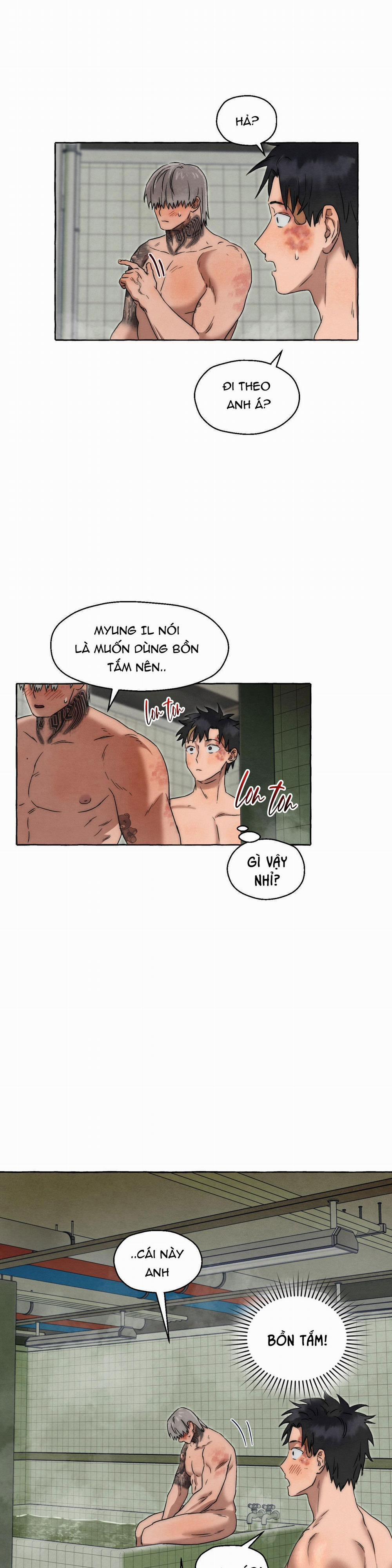 NHỮNG CON CHÓ TRONG TÙ 21 tắm bồn trang 13