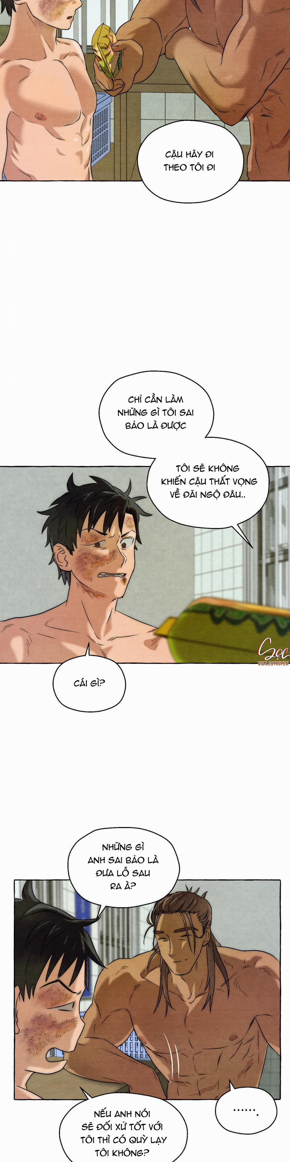 NHỮNG CON CHÓ TRONG TÙ 5 NGANG RAW trang 25