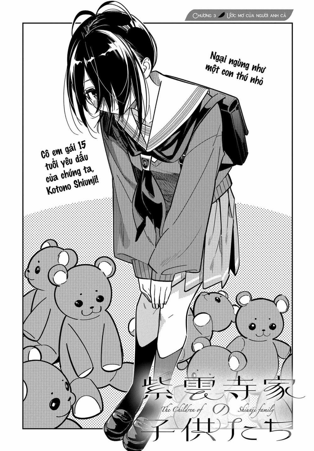 Những Đứa Trẻ Nhà Shiunji 3 trang 2