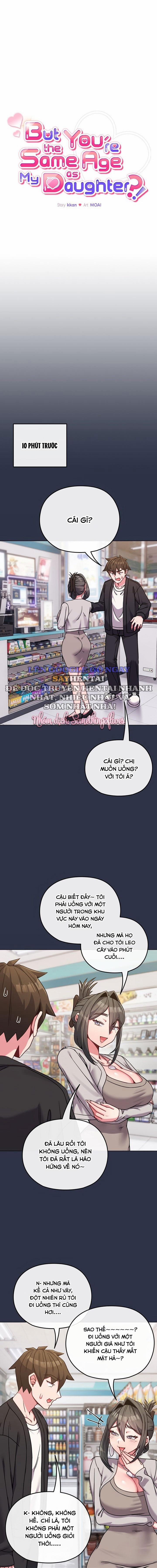 Nhưng Em Lại Bằng Tuổi Với Con Gái Chị!!!! 22 trang 1