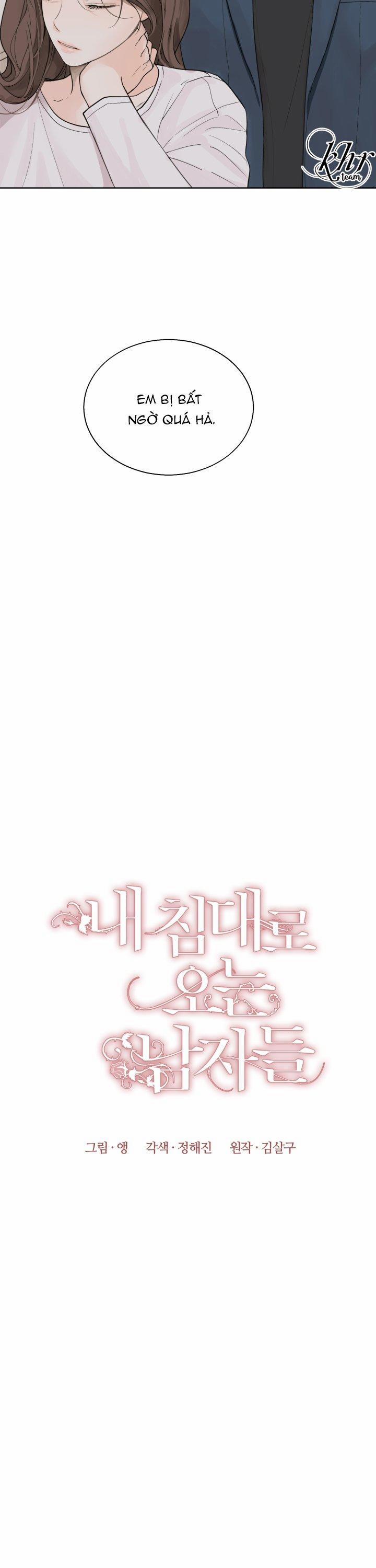 Những Người Đàn Ông Đã Lên Giường Tôi 12 trang 1