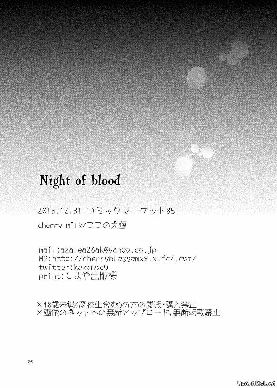 Night of Blood Chương Oneshot Trang 26