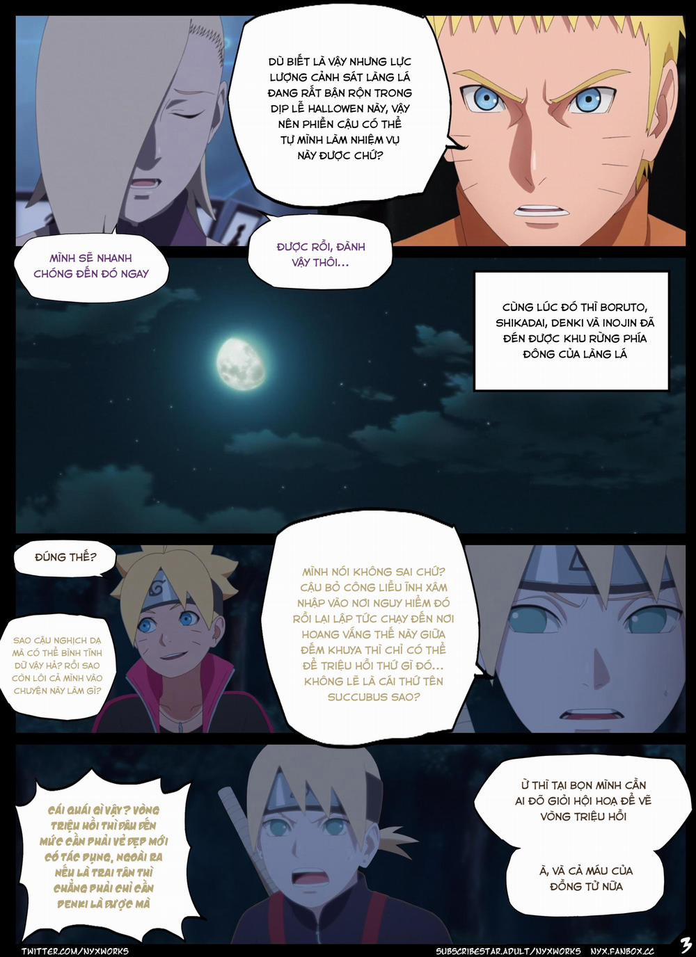 Night of the Ritual (Naruto) Chương Oneshot Trang 3