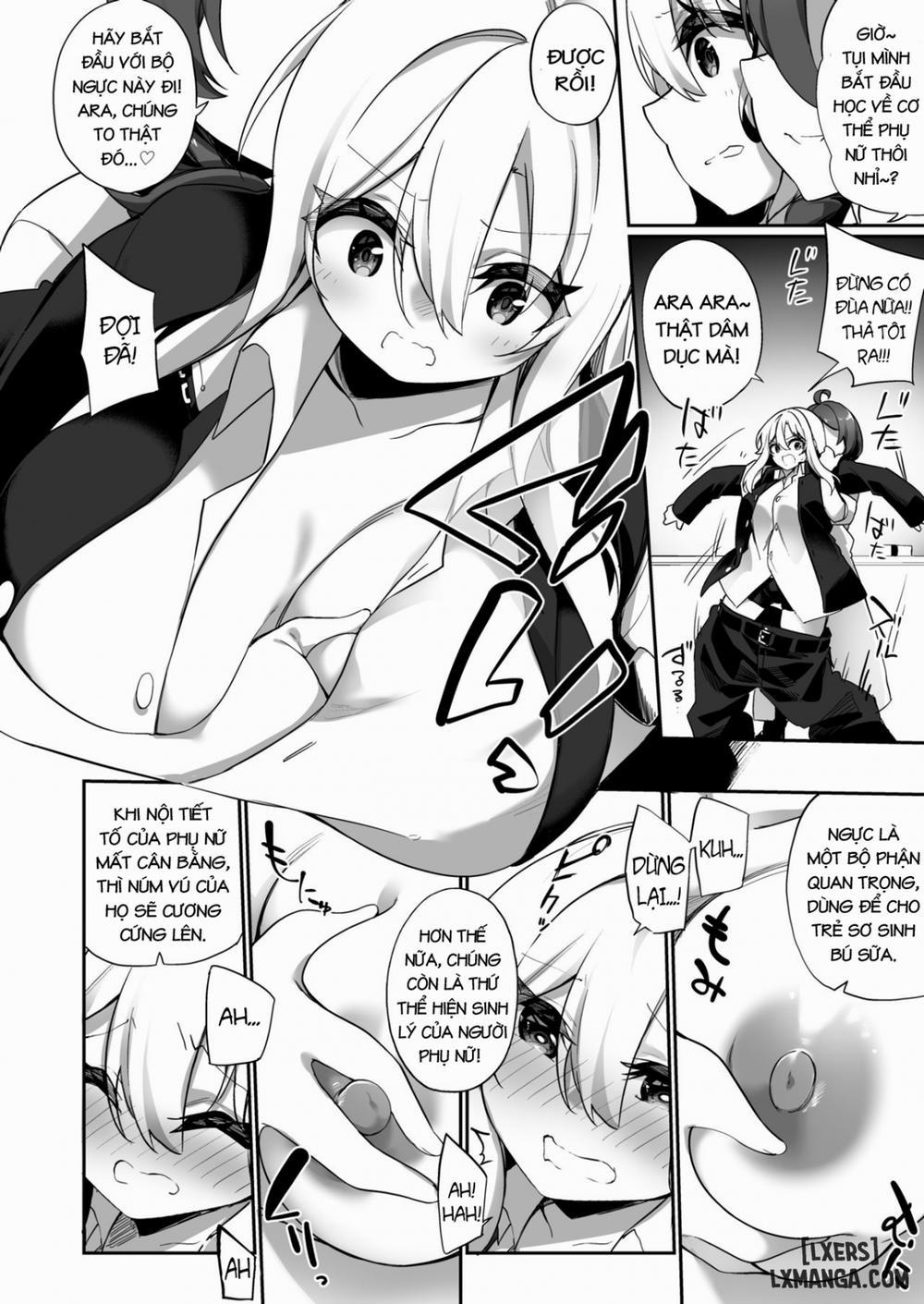 Ninshin Shussan Taiken Gakushuu no Kyouzai ni Sareta Ore Oneshot trang 8