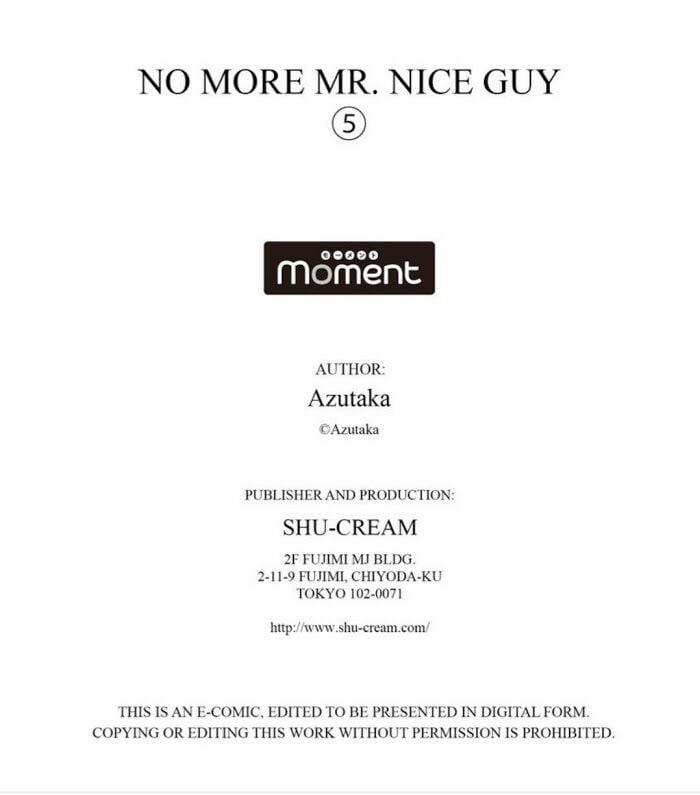 No More Mr.Nice Guy Chương 5 Trang 37