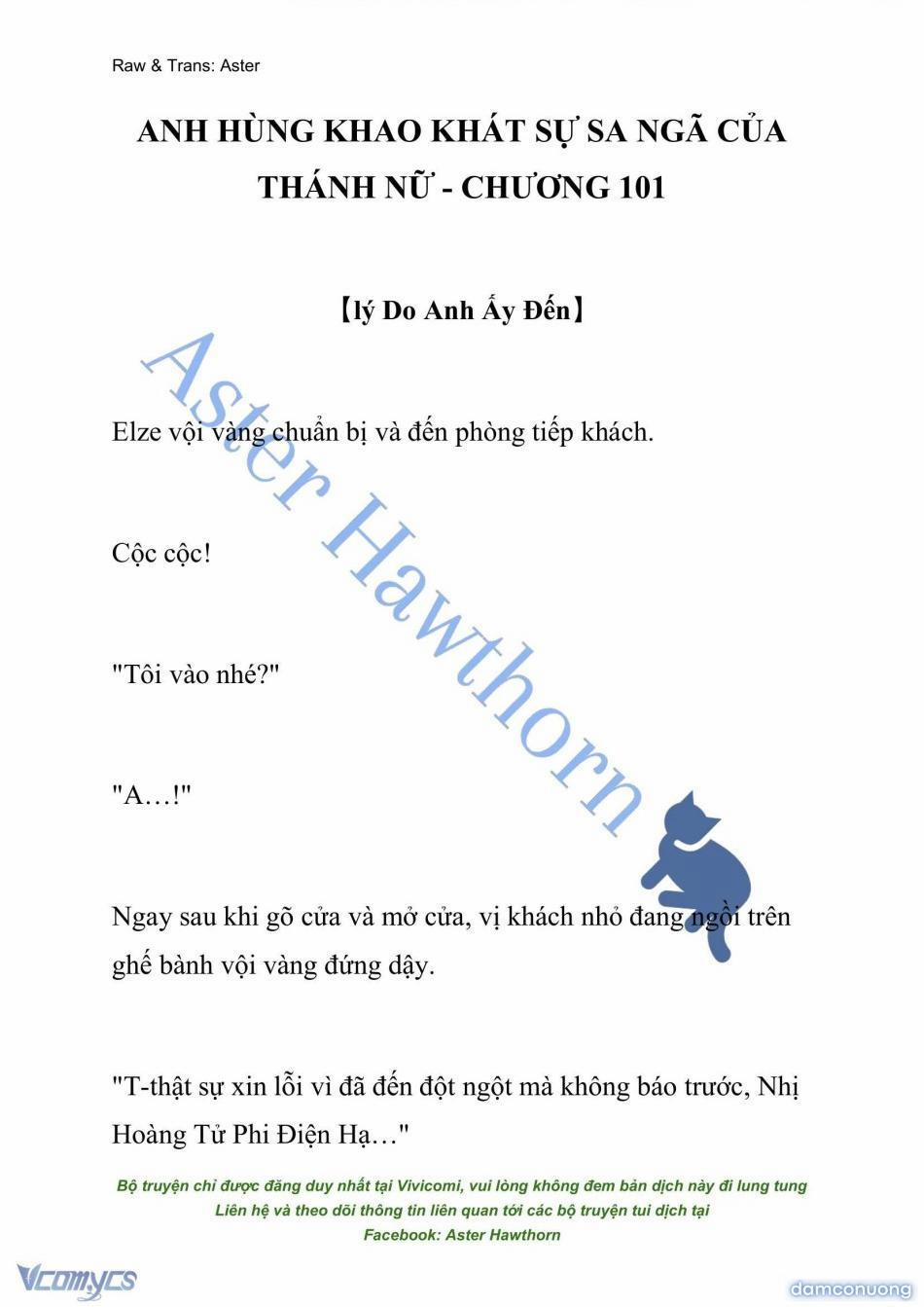 [Novel] Anh Hùng Khao Khát Sự Sa Ngã Của Thánh Nữ 101 trang 0