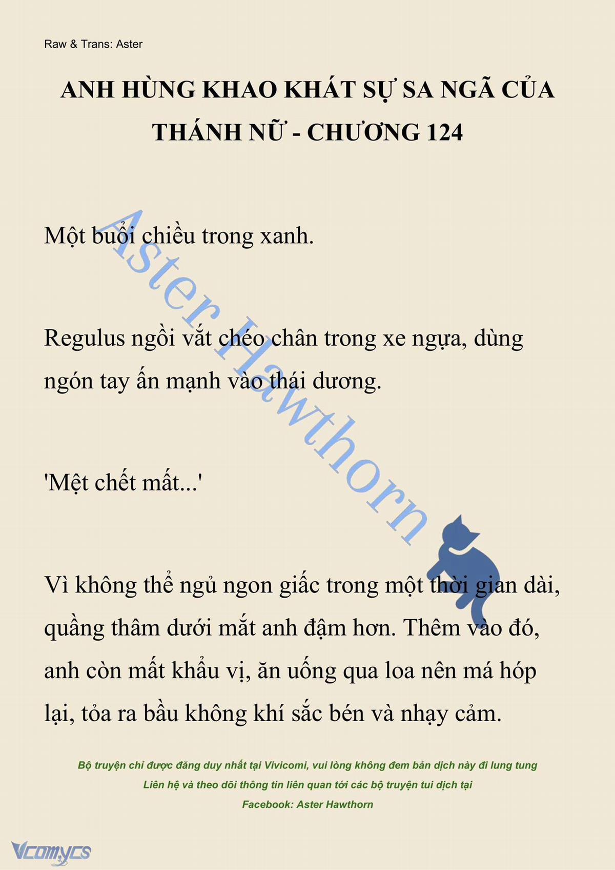 [Novel] Anh Hùng Khao Khát Sự Sa Ngã Của Thánh Nữ 124 trang 1