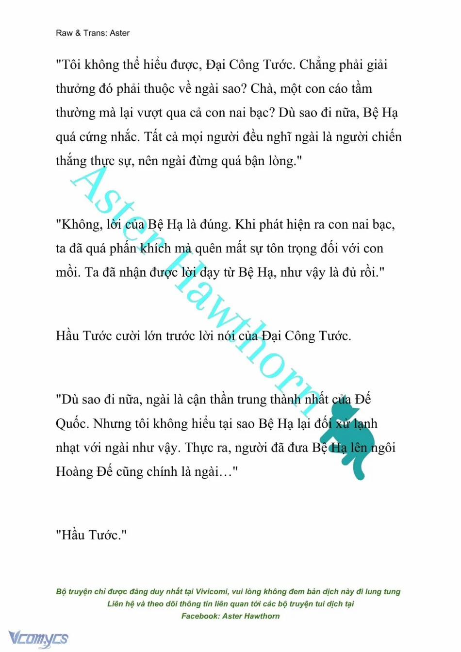 [Novel] Đêm Của Bệ Hạ 1 trang 4