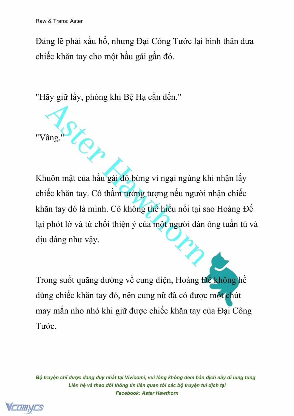 [Novel] Đêm Của Bệ Hạ 1 trang 7