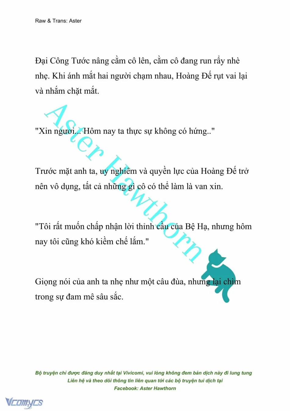 [Novel] Đêm Của Bệ Hạ 2 trang 1