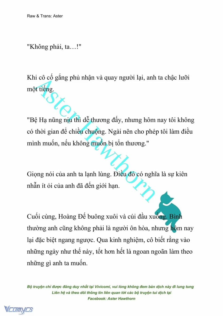[Novel] Đêm Của Bệ Hạ 2 trang 6