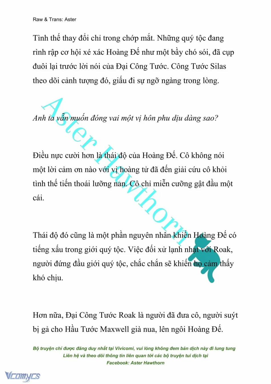 [Novel] Đêm Của Bệ Hạ 7 trang 1