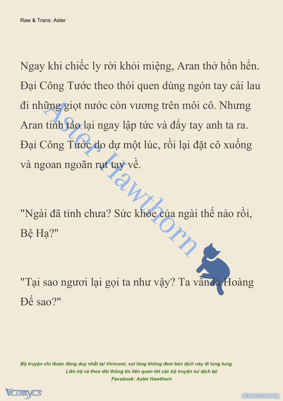 [Novel] Đêm Của Bệ Hạ 73 trang 6