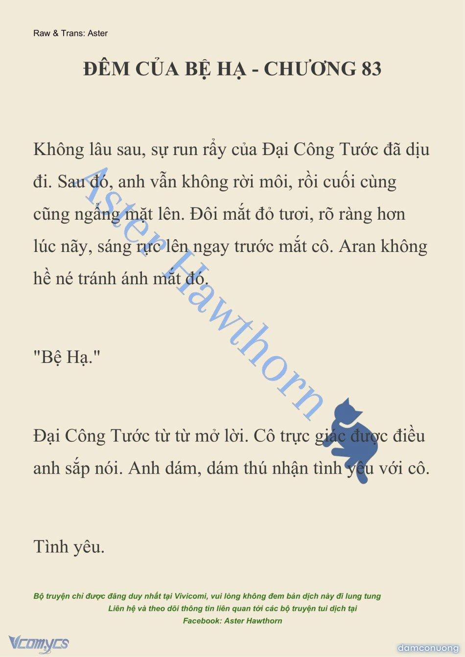 [Novel] Đêm Của Bệ Hạ 83 trang 1