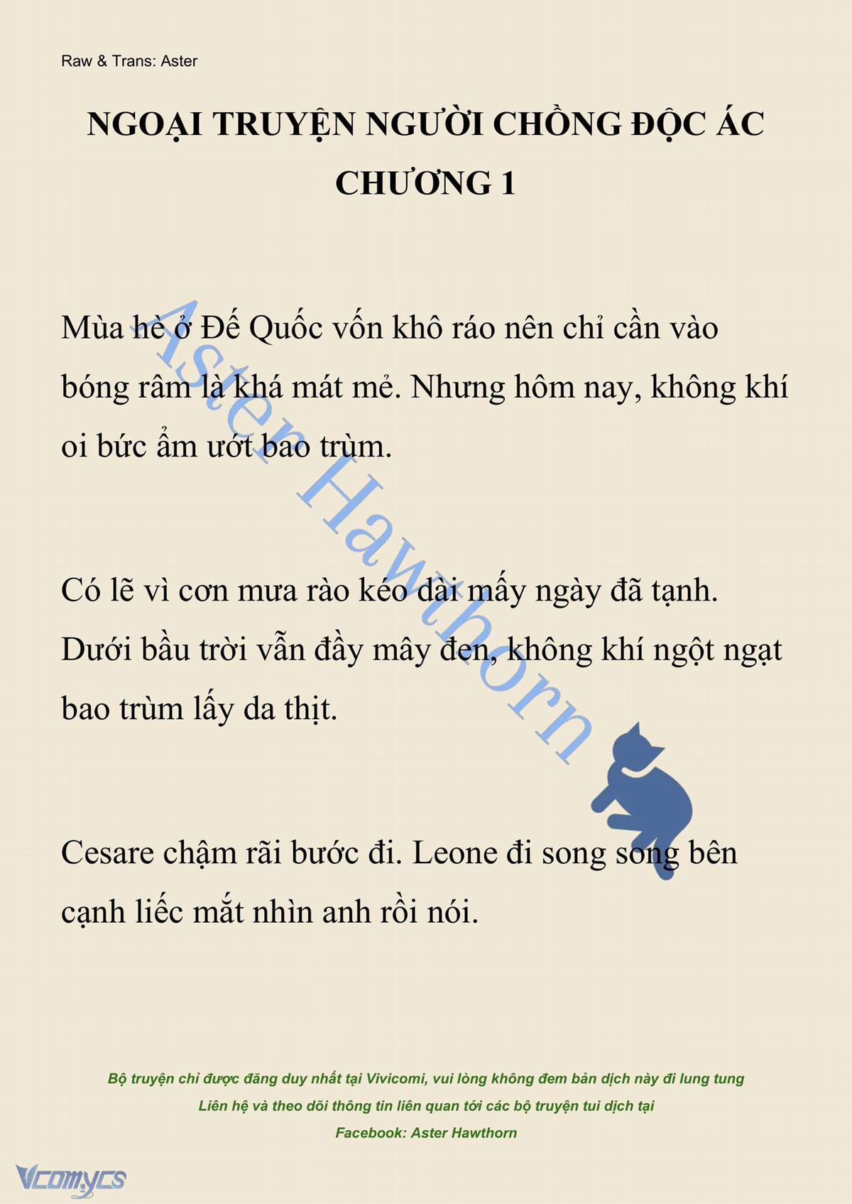 [Novel] Người Chồng Độc Ác 230 trang 1