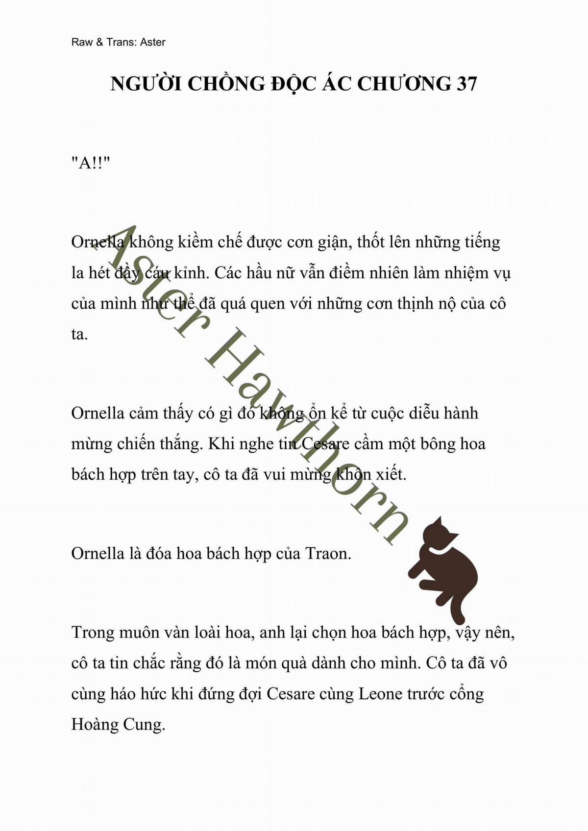 [Novel] Người Chồng Độc Ác 37 trang 0