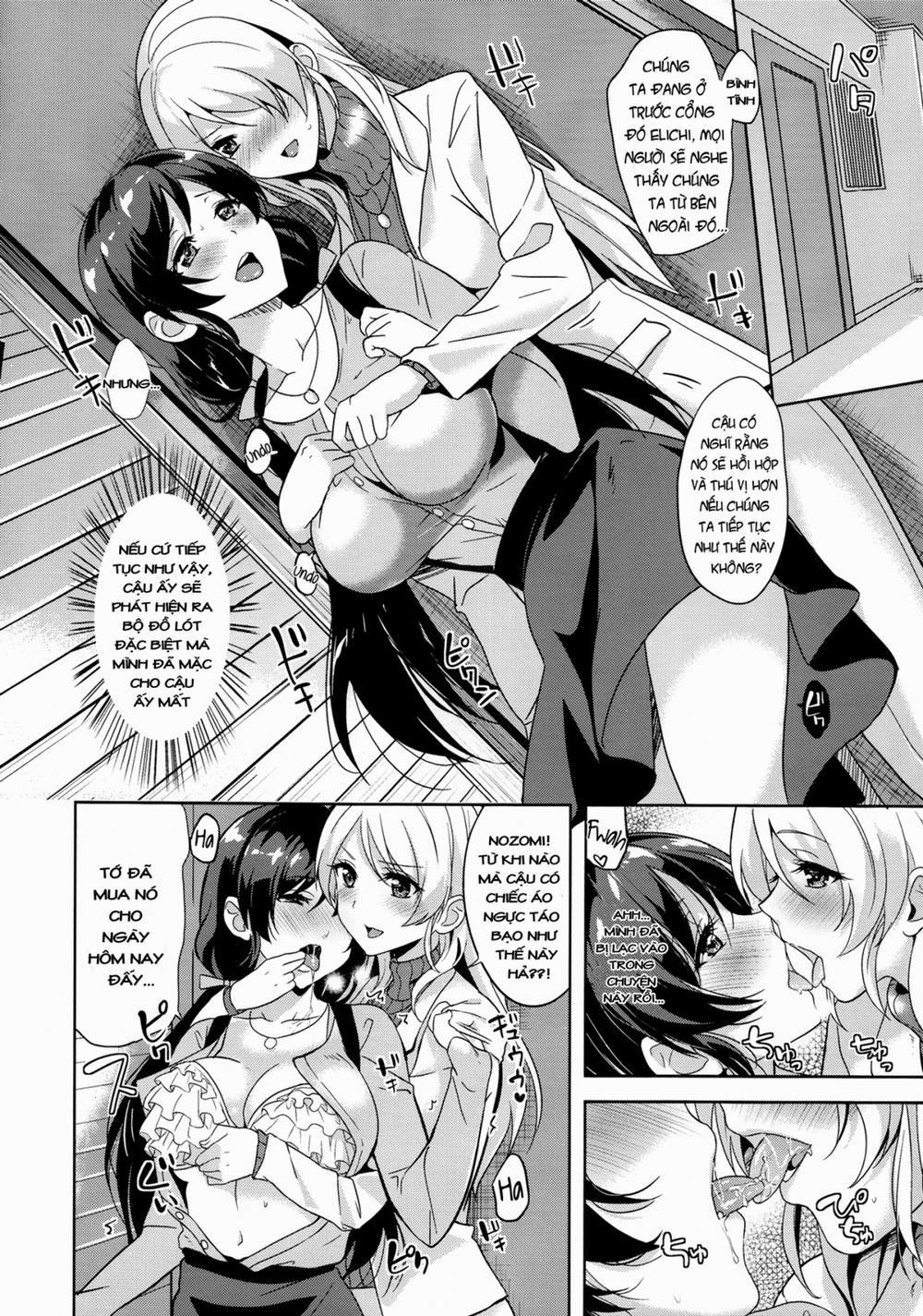 Nozomi to Eri ga Fuyuyasumi no Aida Kedamonos ni Naru Ohanashi (Love Live!) Chương Oneshot Trang 11