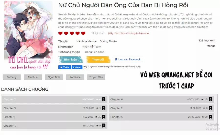 Nữ Chủ Người Đàn Ông Của Bạn Bị Hỏng Rồi Chương 0 Trang 63