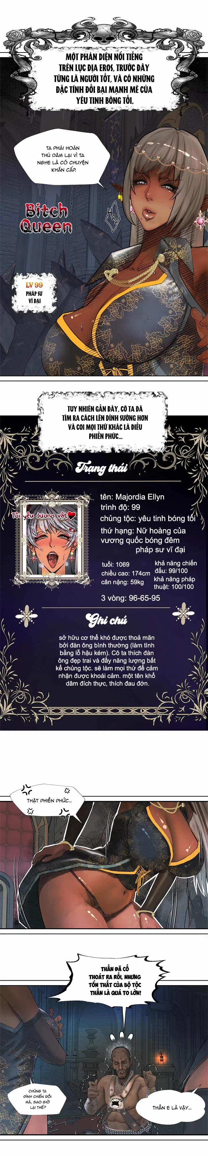 Nữ hoàng bóng tối là một con đĩ 1 trang 2