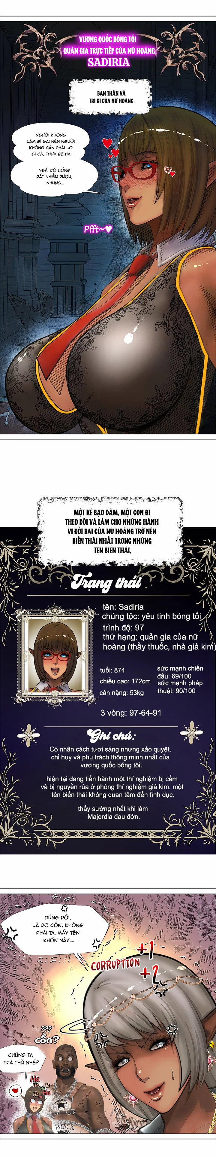 Nữ hoàng bóng tối là một con đĩ 1 trang 4