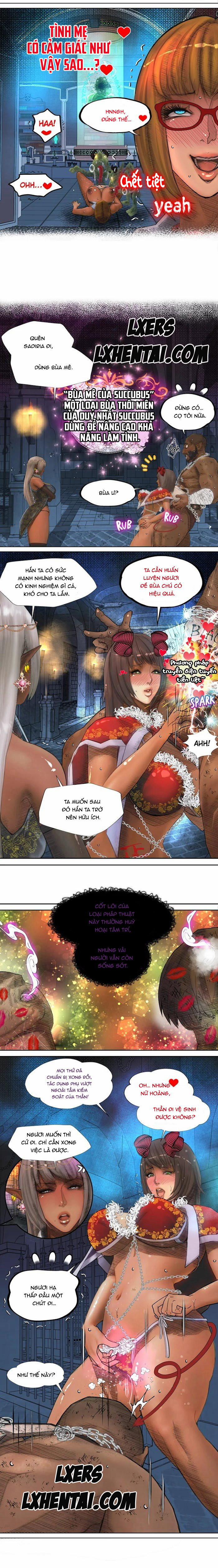 Nữ hoàng bóng tối là một con đĩ 4 trang 3