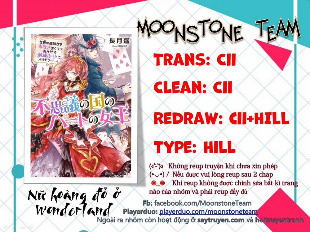 Nữ Hoàng Cơ Đỏ Ở Wonderland 1.1 trang 1