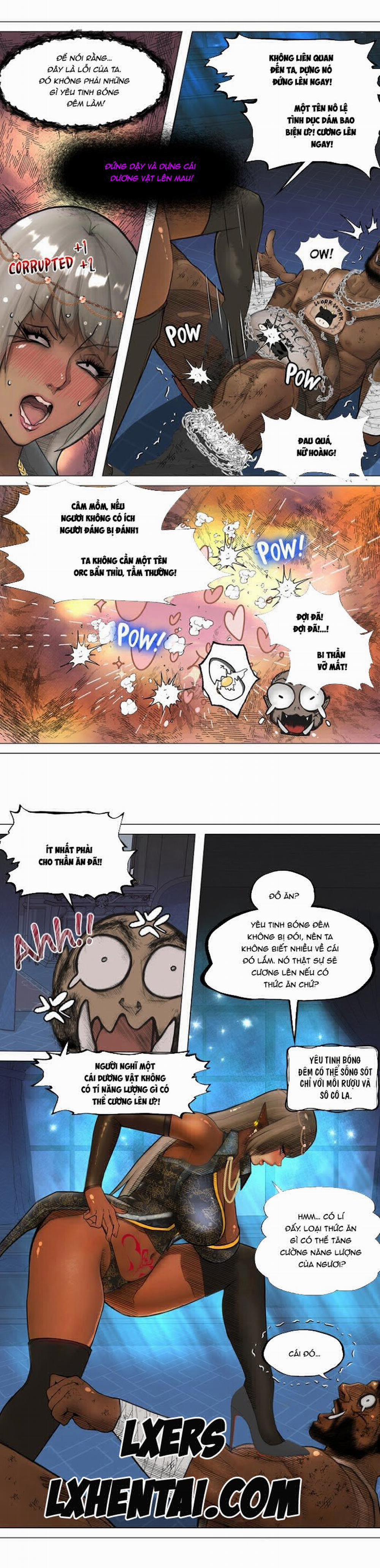 Nữ Hoàng Dark Elf Và Nô Lệ Orc 6 trang 7