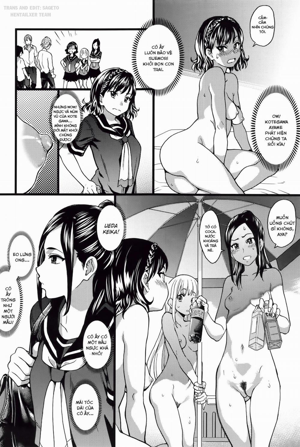 Nudism beach ni Shuugakuryokou de 1 trang 19