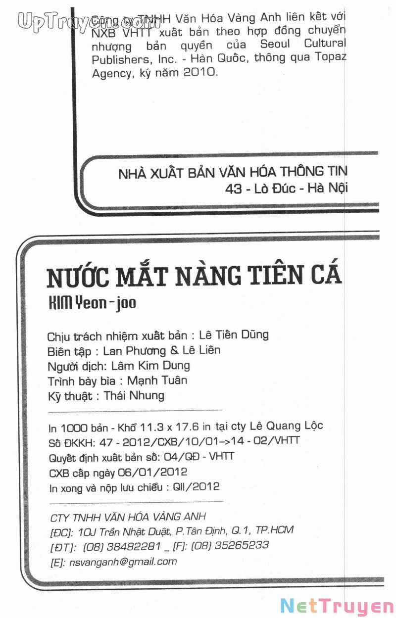 Nước Mắt Nàng Tiên Cá Chương 11 Trang 2