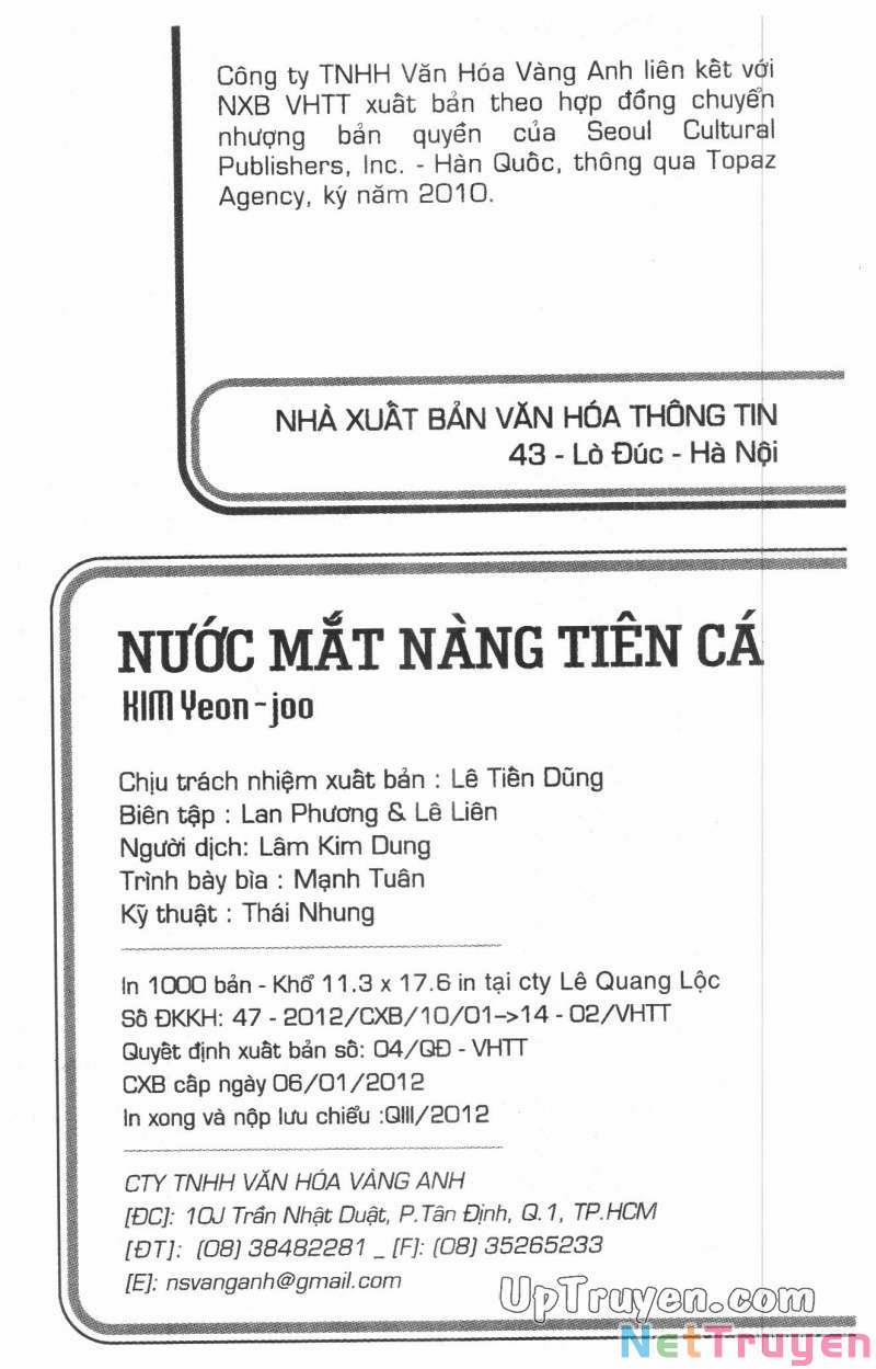 Nước Mắt Nàng Tiên Cá Chương 12 Trang 2