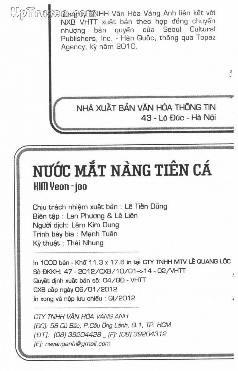 Nước Mắt Nàng Tiên Cá Chương 3 Trang 2