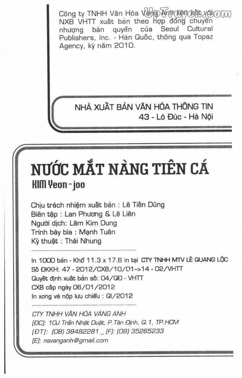 Nước Mắt Nàng Tiên Cá Chương 4 Trang 2