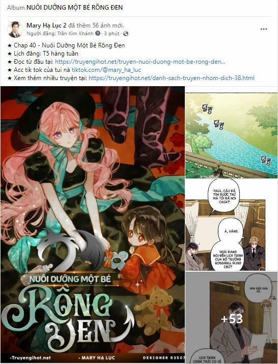 Nuôi Dưỡng Một Bé Rồng Đen 40.1 trang 1
