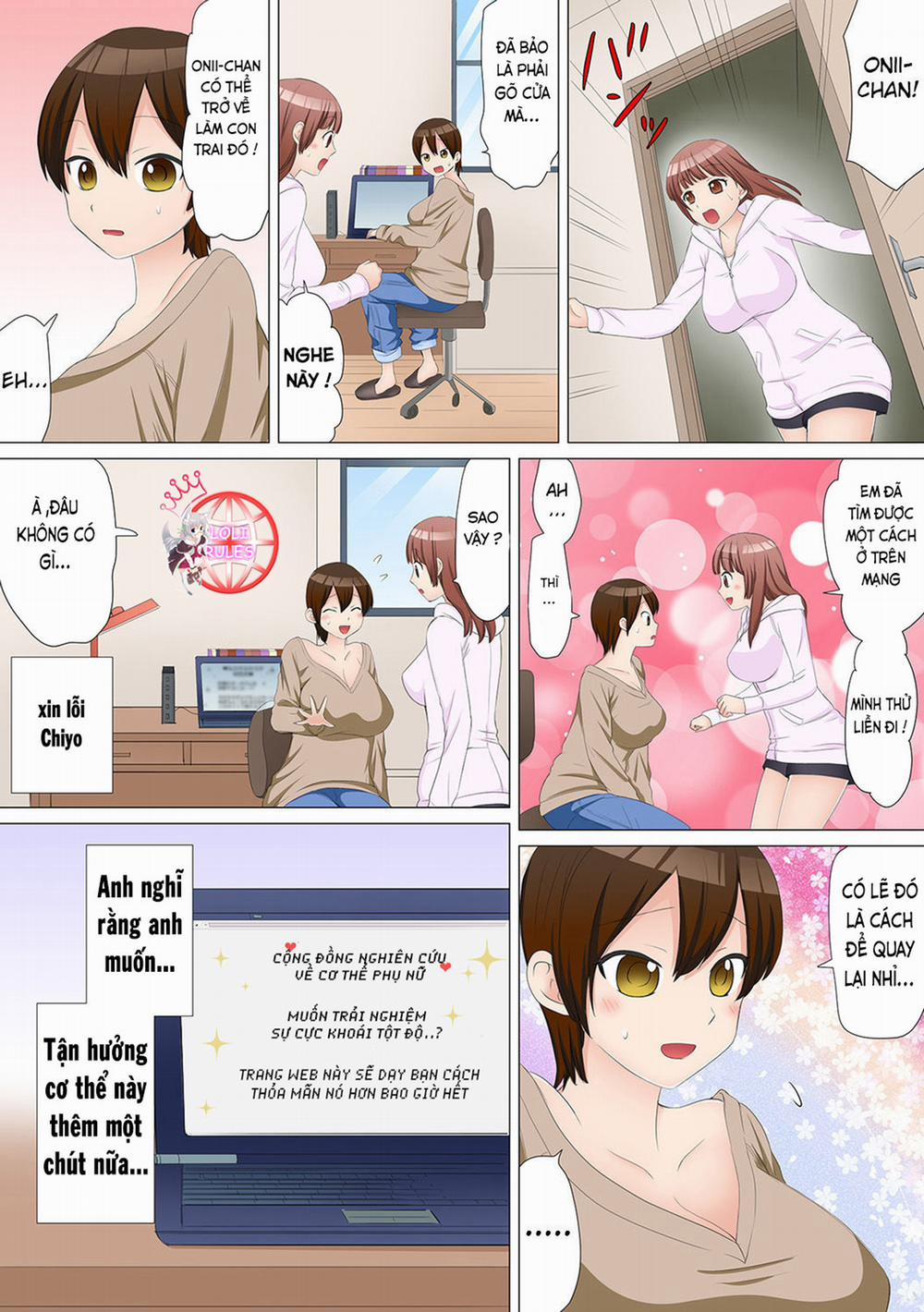 Nyotaika Shitara 2 Threesome 0 -End trang 25