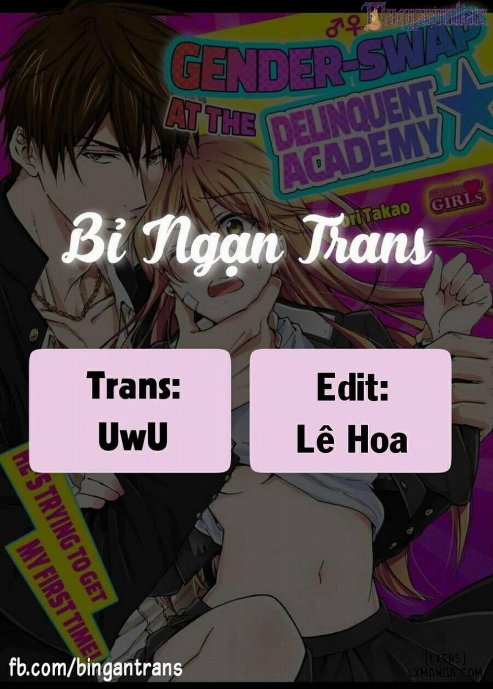 Nyotaika Yankee Gakuen: Ore no Hajimete, Nerawaretemasu! Chương 44 Trang 1