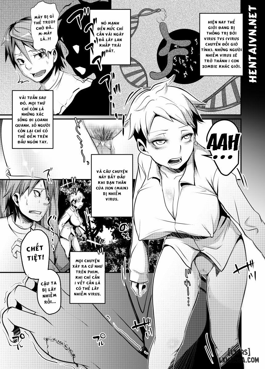 Nyotaika Zombie de Doutei Sotsugyou Chương Oneshot Trang 2