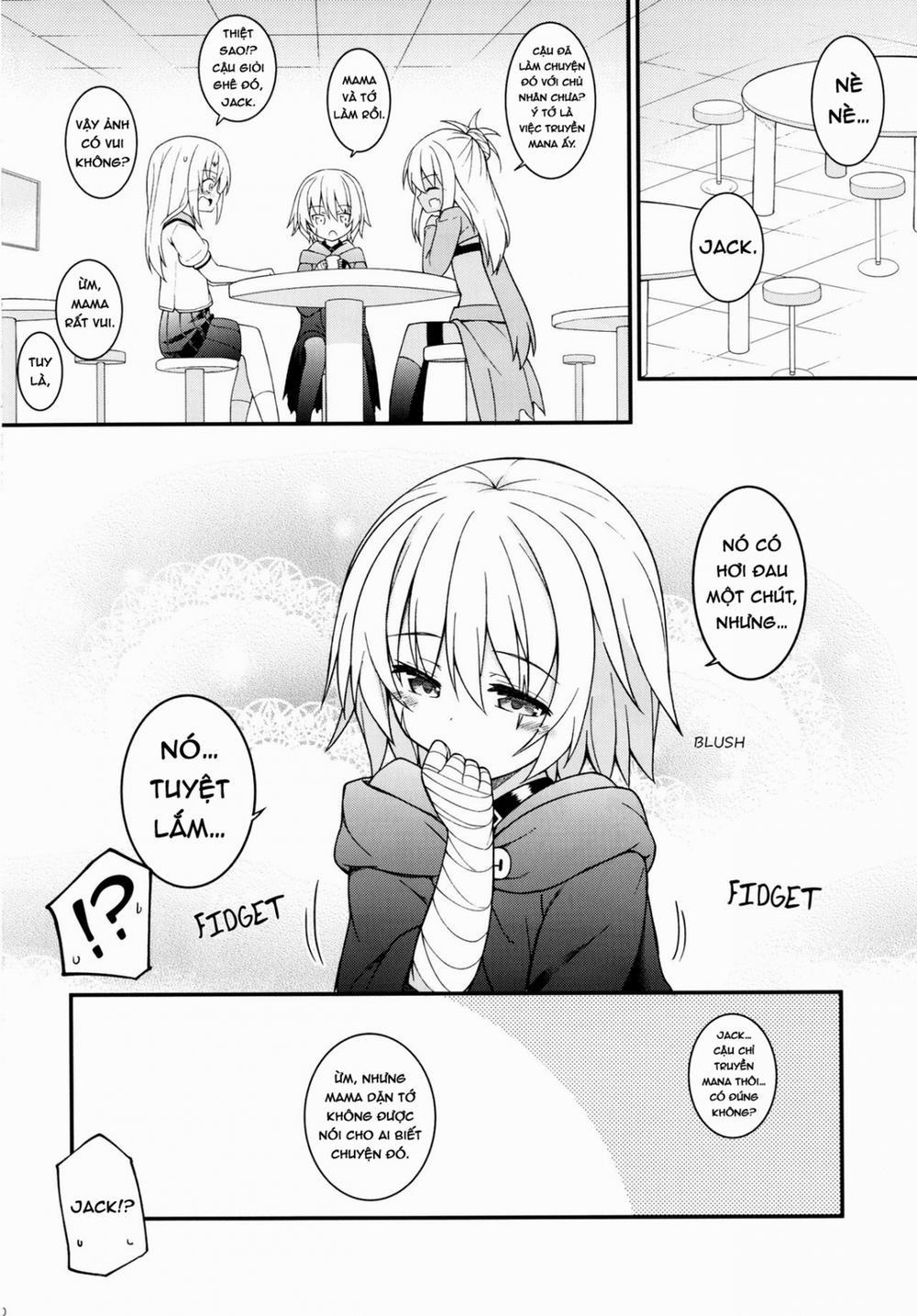 Okaa-san Maryoku Kyoukyuu-tte? | Mom, What's a Mana Transfer? (Fate/Grand Order) Chương Oneshot Trang 19