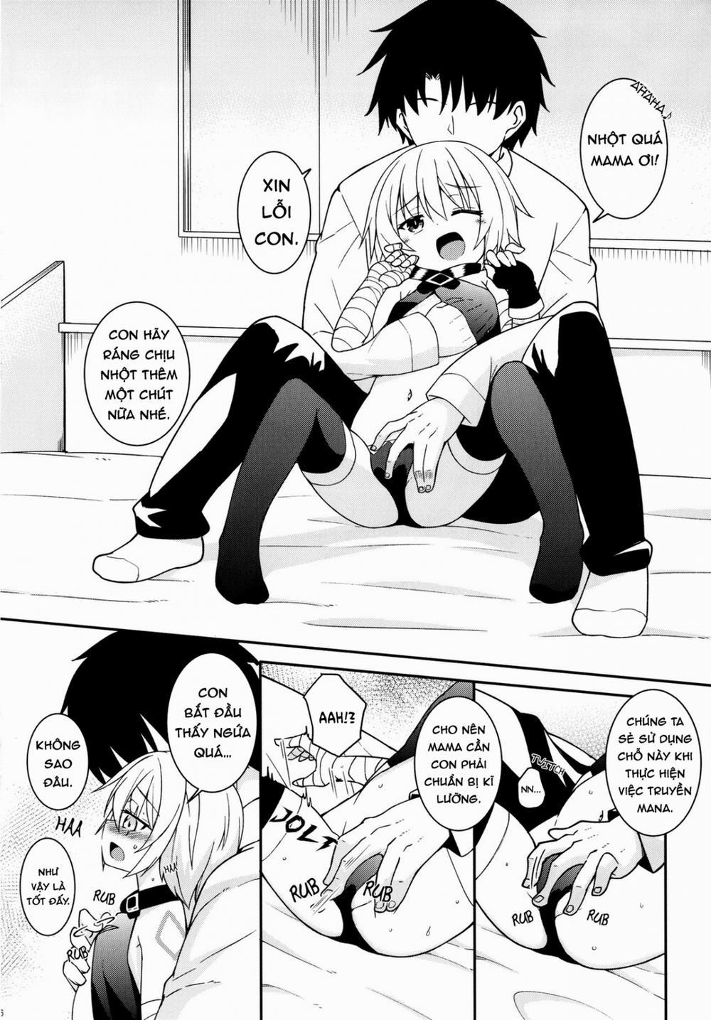 Okaa-san Maryoku Kyoukyuu-tte? | Mom, What's a Mana Transfer? (Fate/Grand Order) Chương Oneshot Trang 5