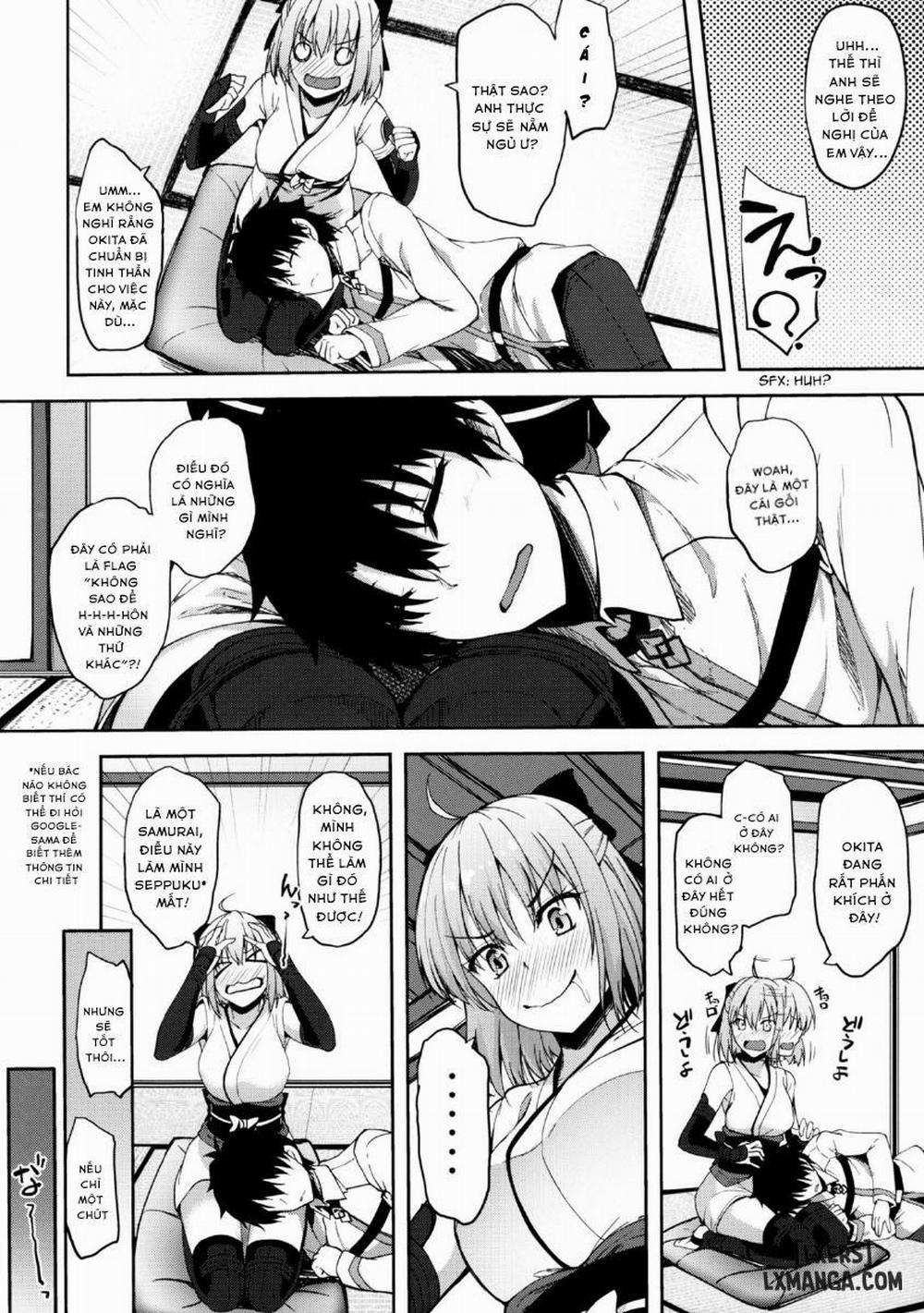 Okita-San Datte Koi Ga Shitai Oneshot trang 3