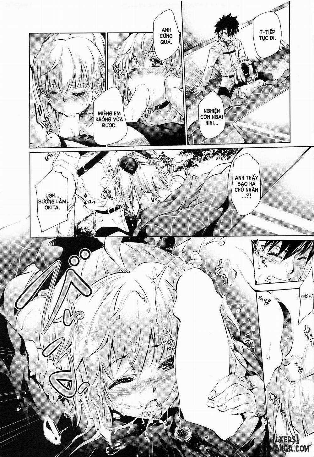 Okita-san to Kotatsu Ecchi Chương Oneshot Trang 12