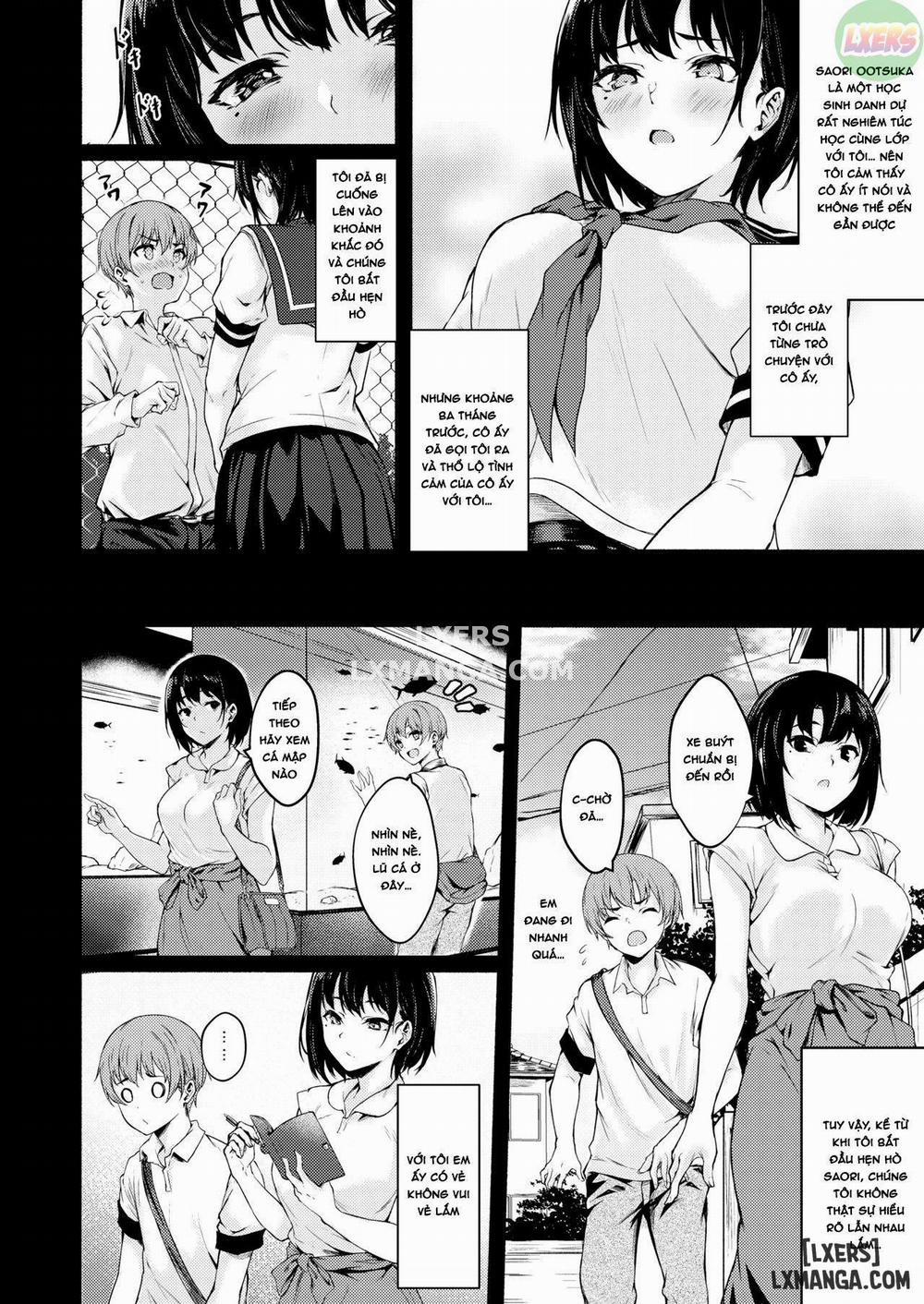 Okki na Saori-chan wa Bukiyou ni Eroi Oneshot trang 5